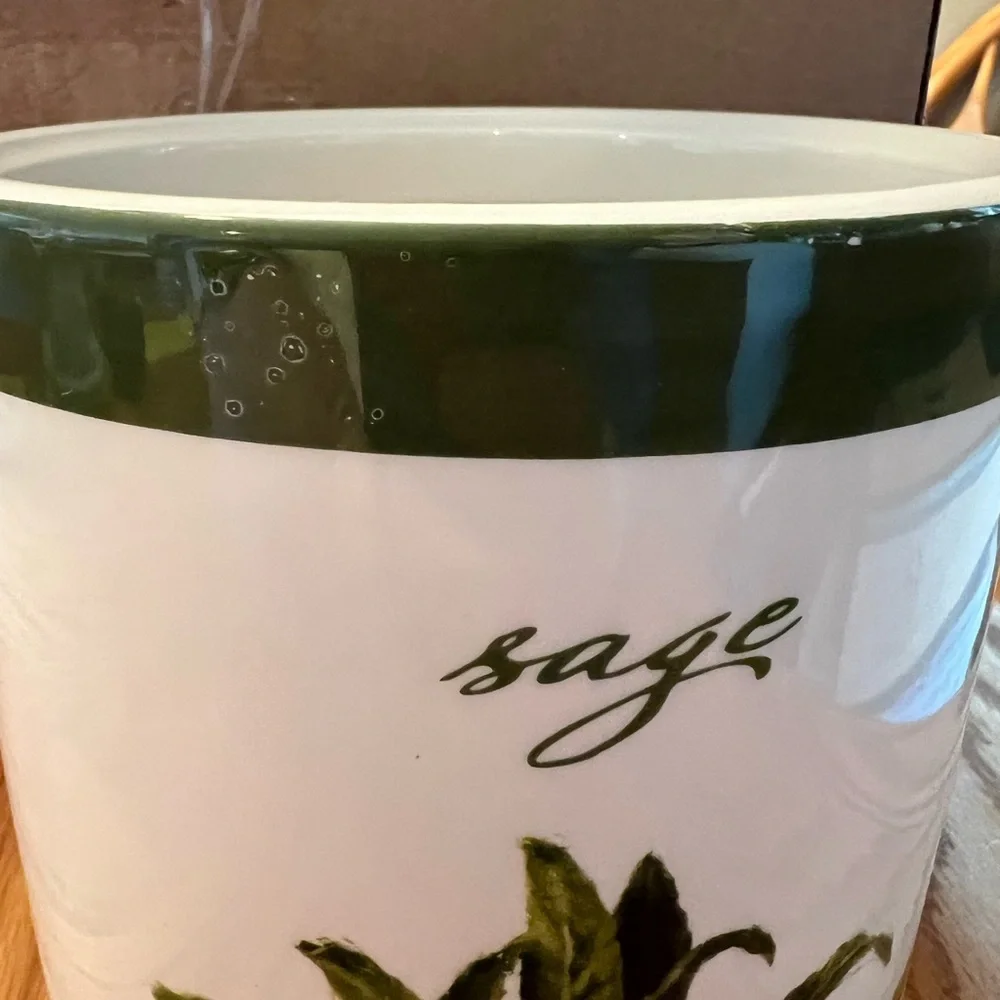 Sage Kitchen Utensil Container by Sullivans Home Collection